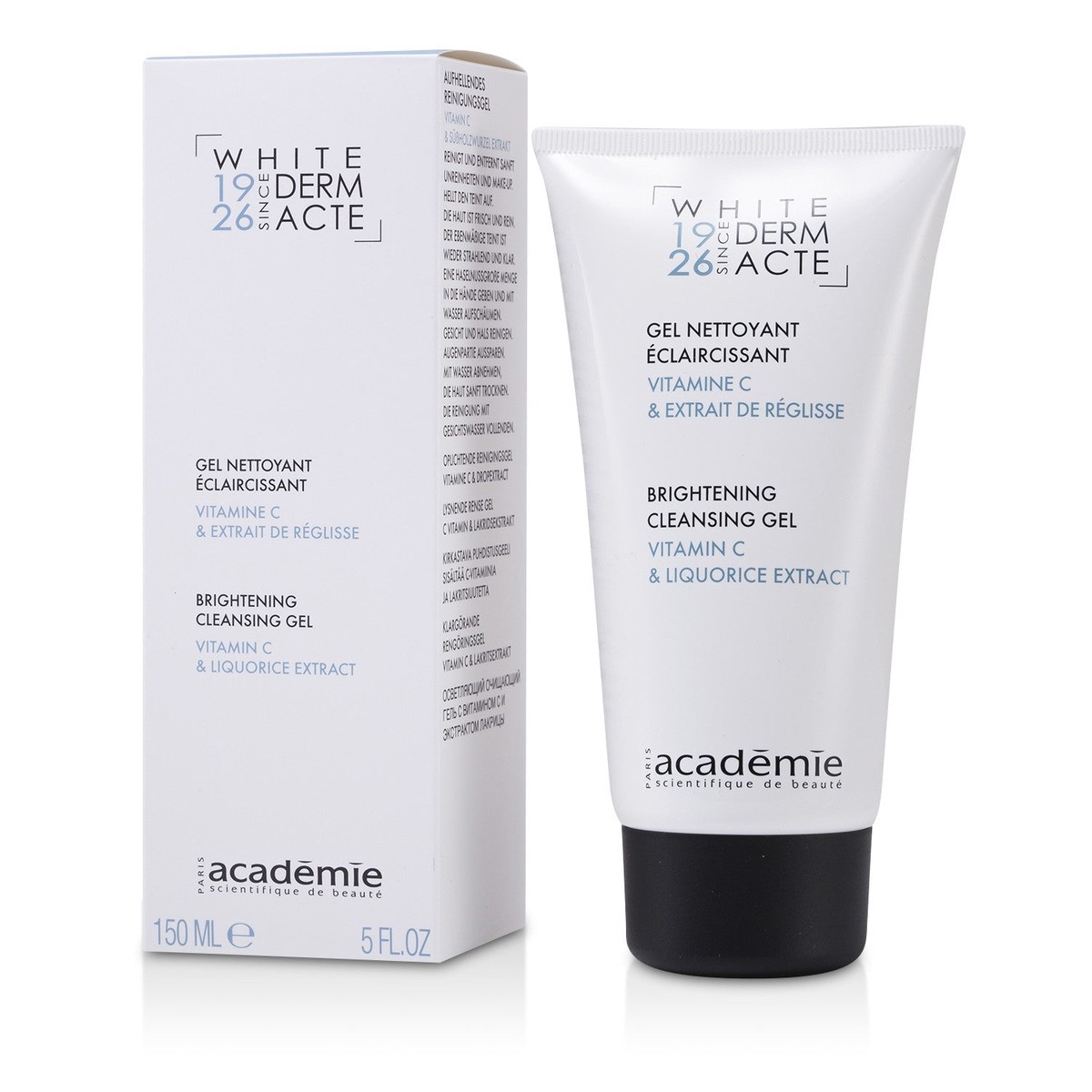 Academie Derm Acte Brightening Cleansing Gel 150ml5oz