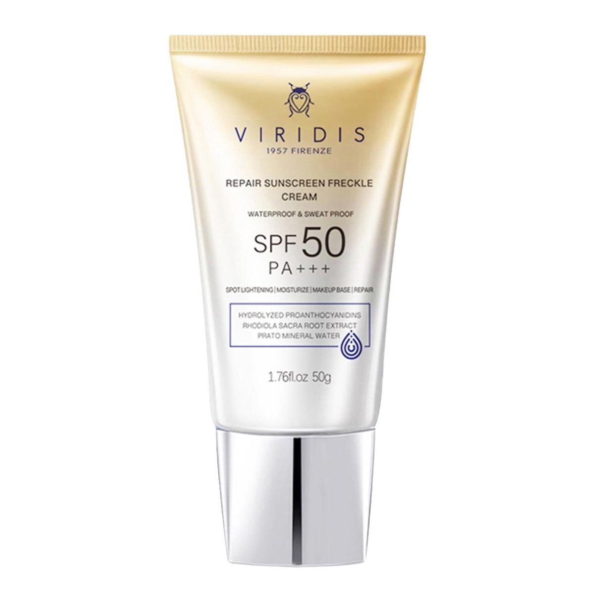 VIRIDIS VIRIDIS REPAIR SUNSCREEN FRECKLECREAM 50G 50g
