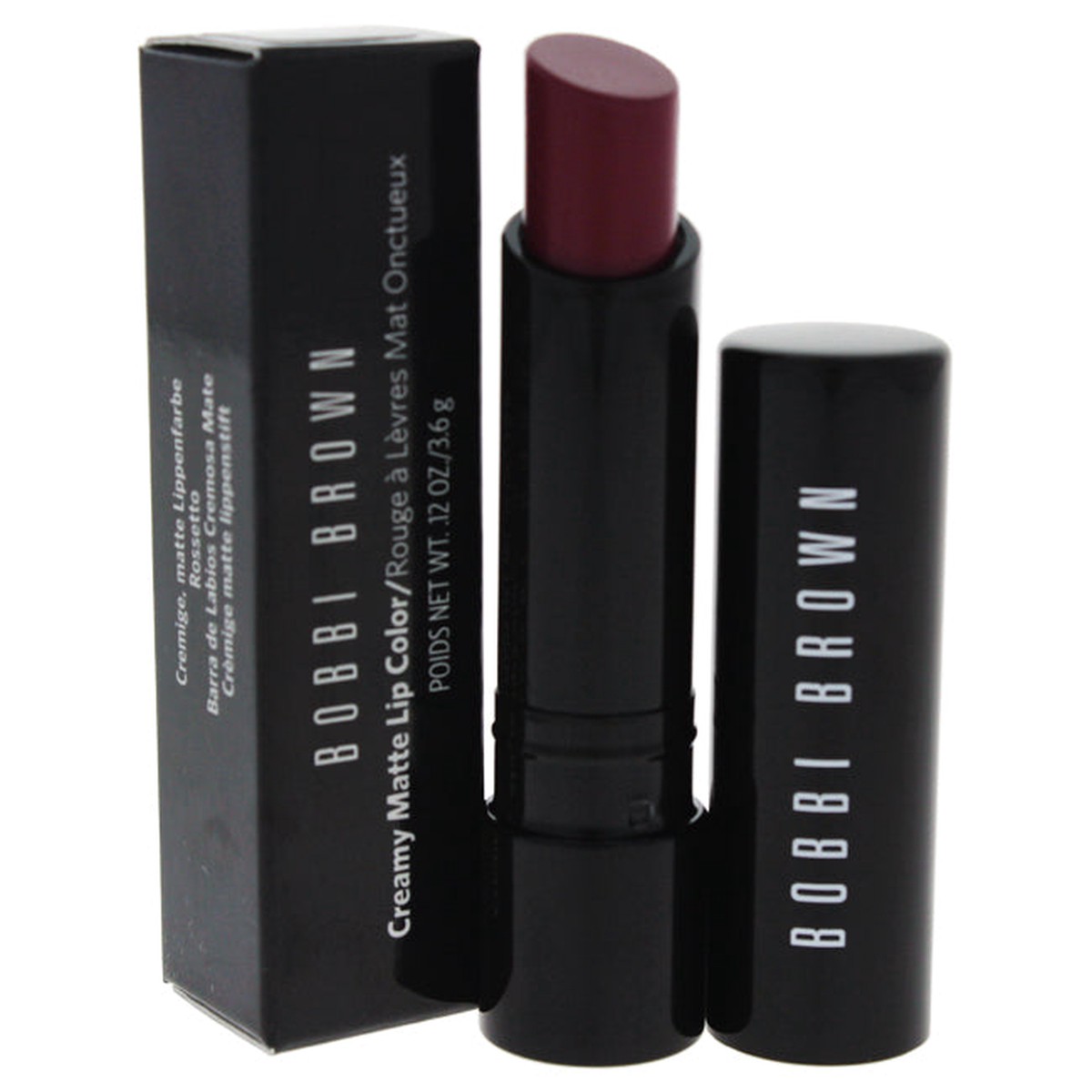 Bobbi Brown Creamy Matte Lip Color - Crushed Plum by Bobbi Brown for Women - 012 oz Lipstick