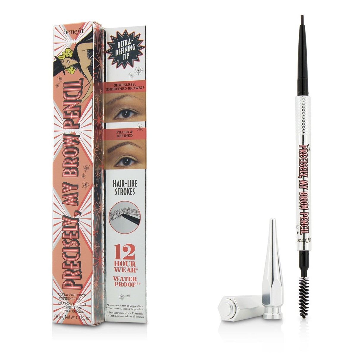 Benefit Precisely My Brow Pencil (Ultra Fine Brow Defining Pencil) - 5 (Deep) 008g0002oz