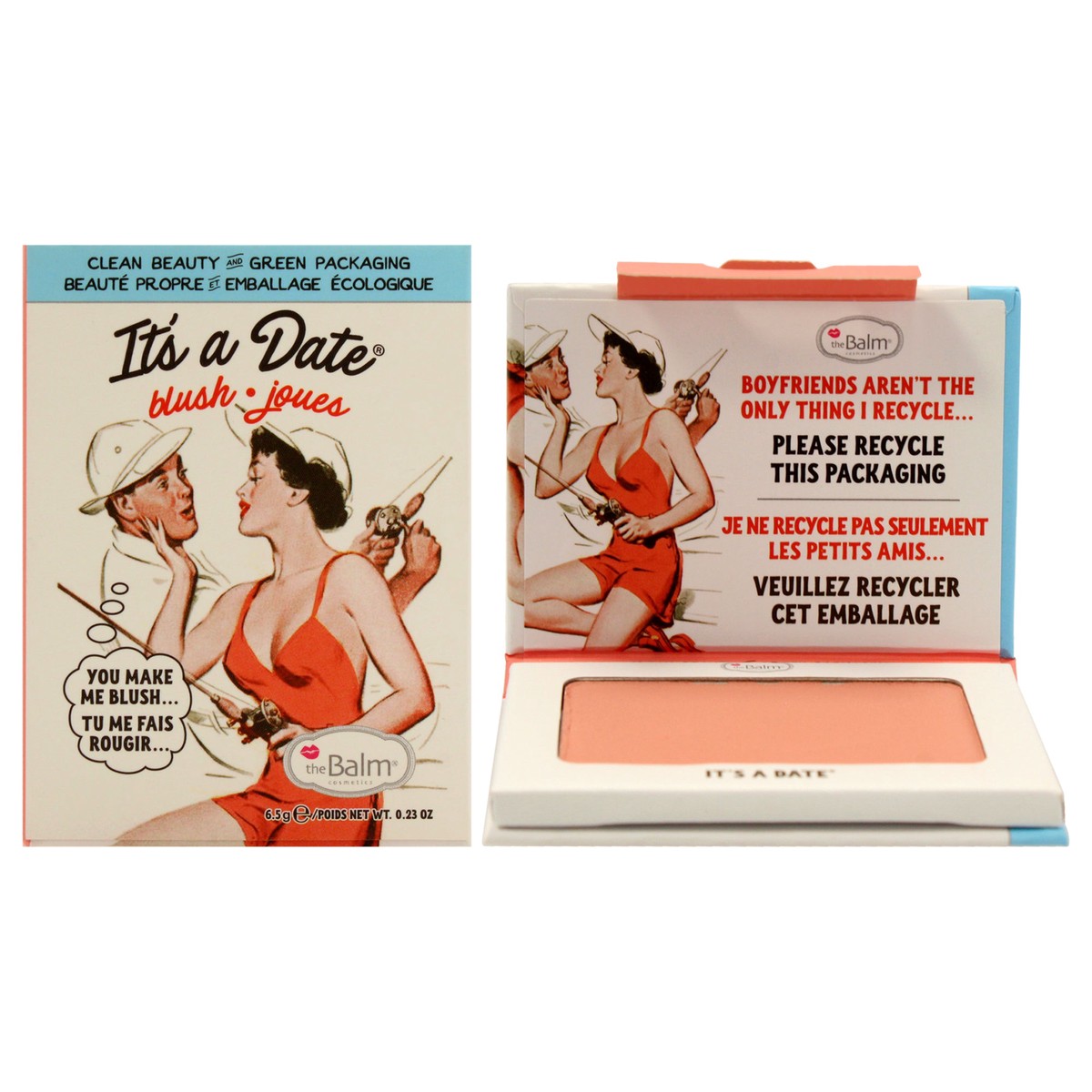 TheBalm Blush - Its A Date by the Balm for Women - 023 oz Blush