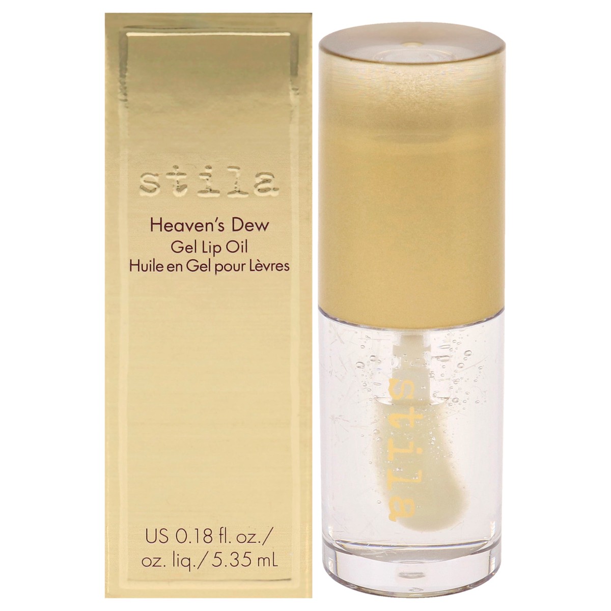 Stila Heavens Dew Gel Lip Oil - Rain Drop by Stila for Women - 018 oz Lip Oil