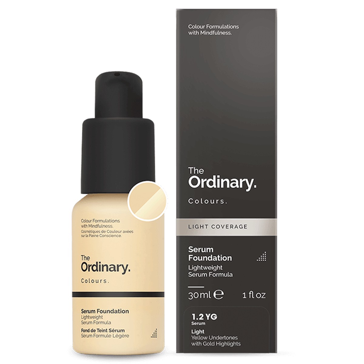 The Ordinary Serum Foundation (12 YG) 30ml