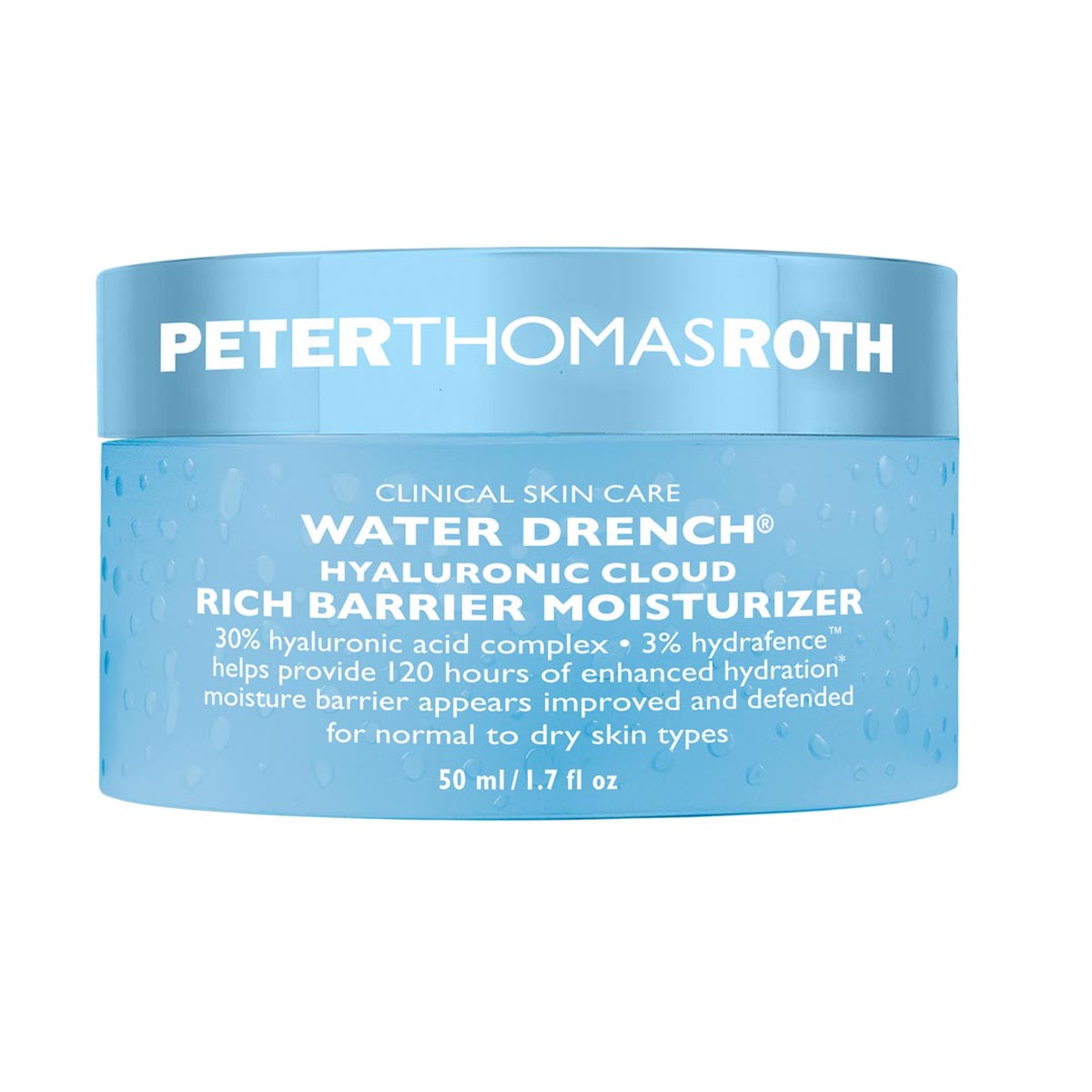 Peter Thomas Roth Water Drench Hyaluronic Cloud Rich Barrier Moisturizer