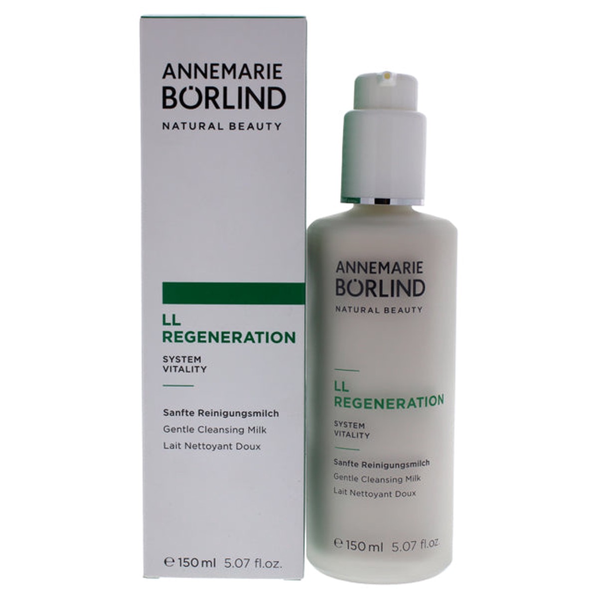 Annemarie Borlind LL Regeneration System Vitality Gentle Cleansing Milk by Annemarie Borlind for Unisex - 507 oz Cleanser