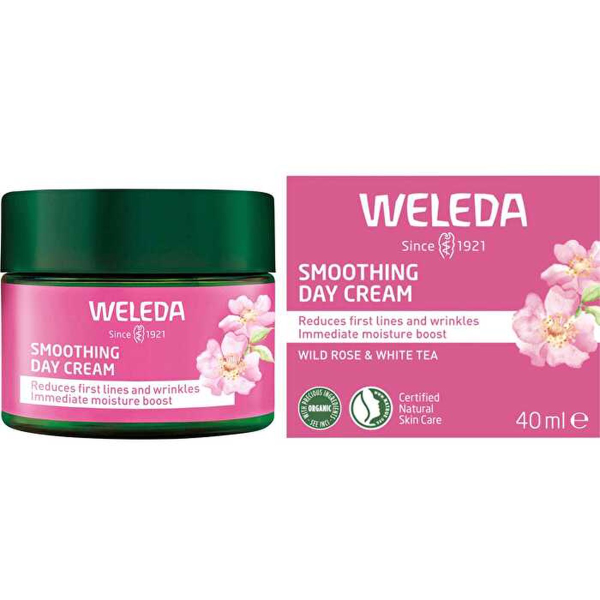 Weleda Smoothing Day Cream Wild Rose White Tea 40ml