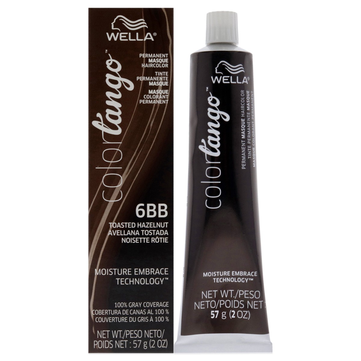 Wella Color Tango Permanent Hair Color - 6BB Toasted Hazelnut by Wella for Unisex - 2 oz Hair Color
