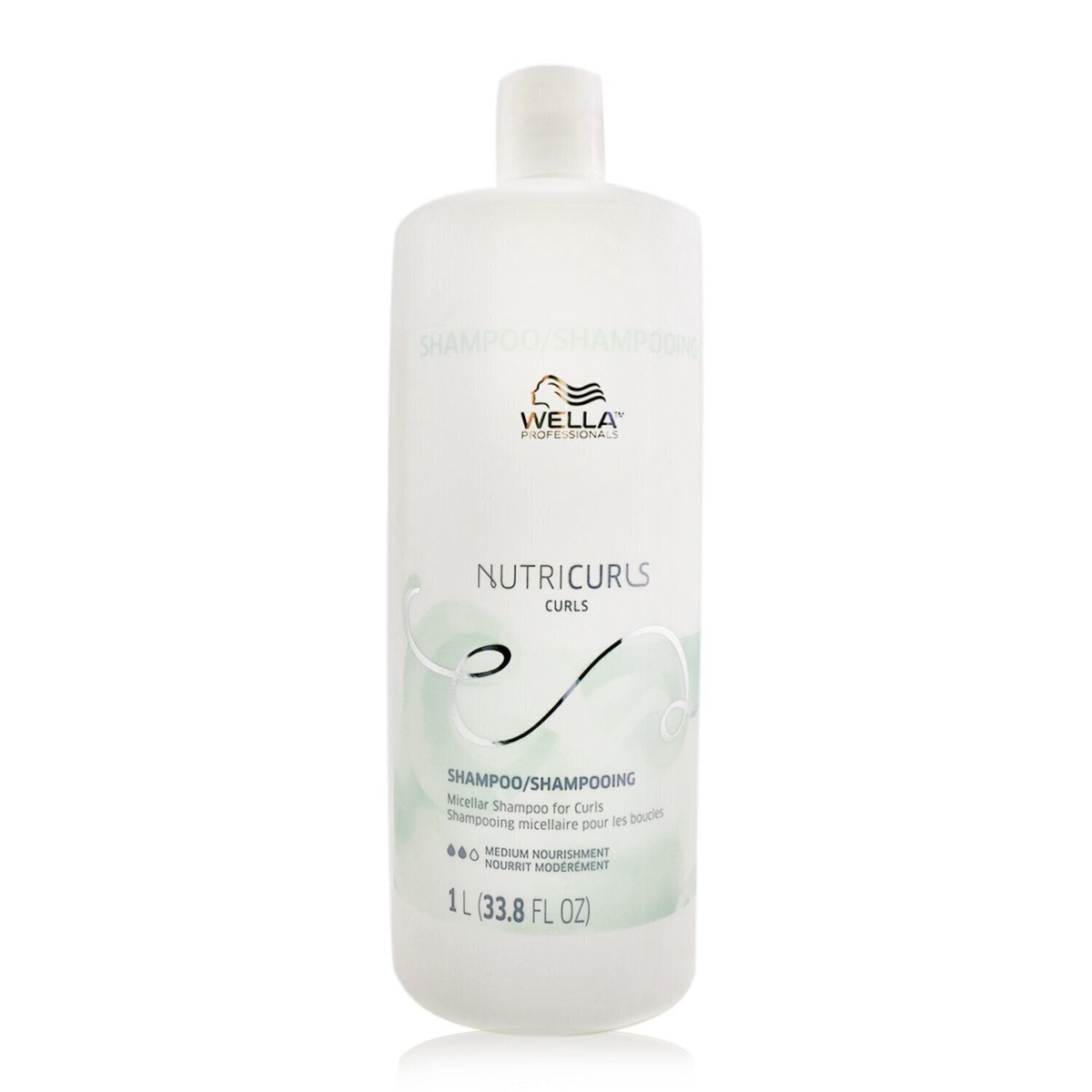 Wella Nutricurls Micellar Shampoo (For Curls) 1000ml338oz
