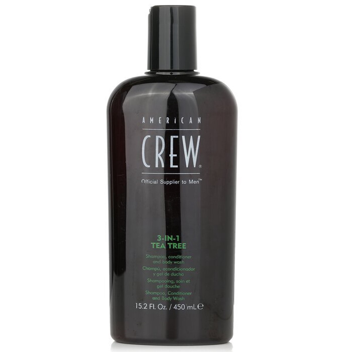 American Crew Men 3-IN-1 Tea Tree Shampoo Conditioner and Body Wash 450ml152oz