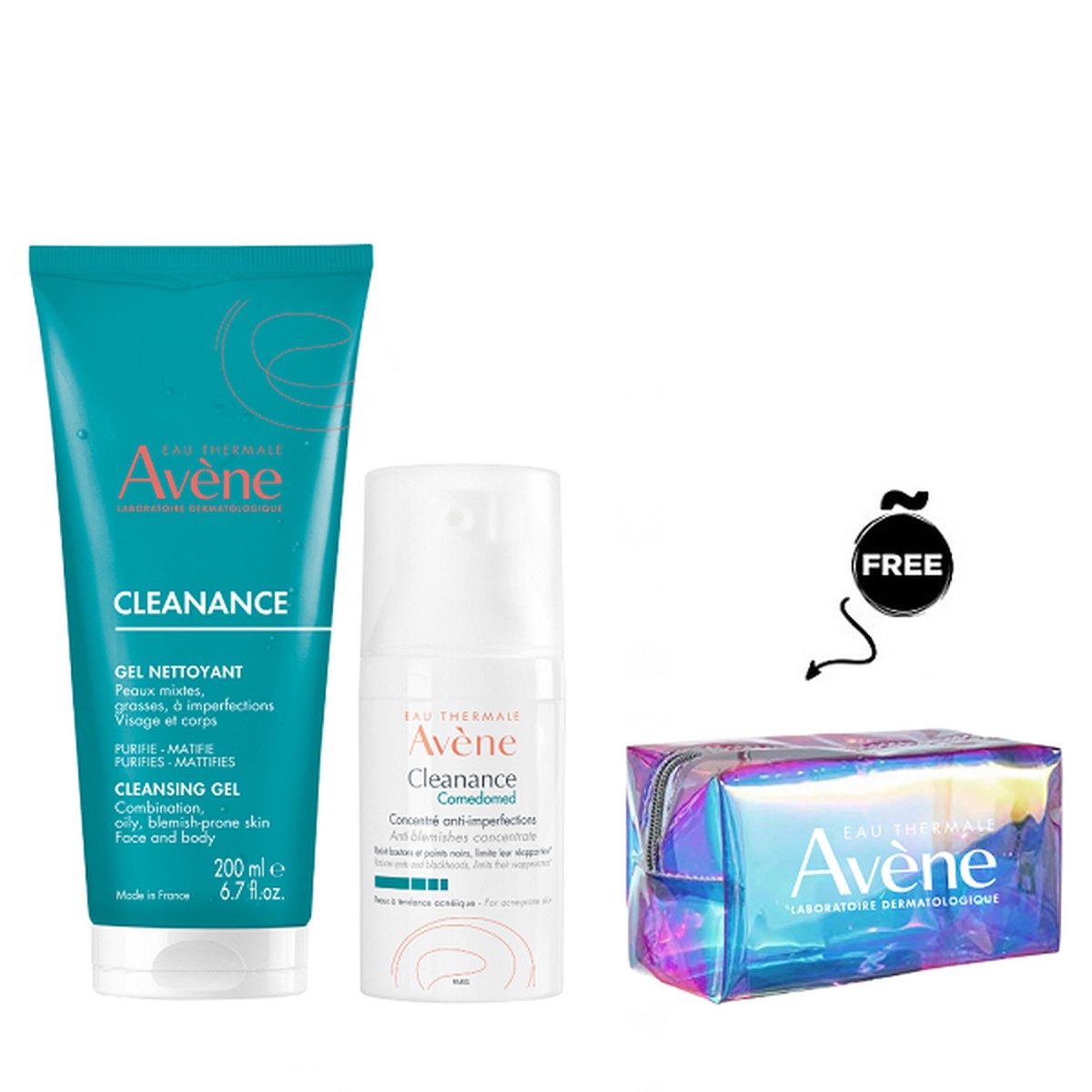 Avne - Cleanance Cleansing Gel Comedomed Concentrate Bundle