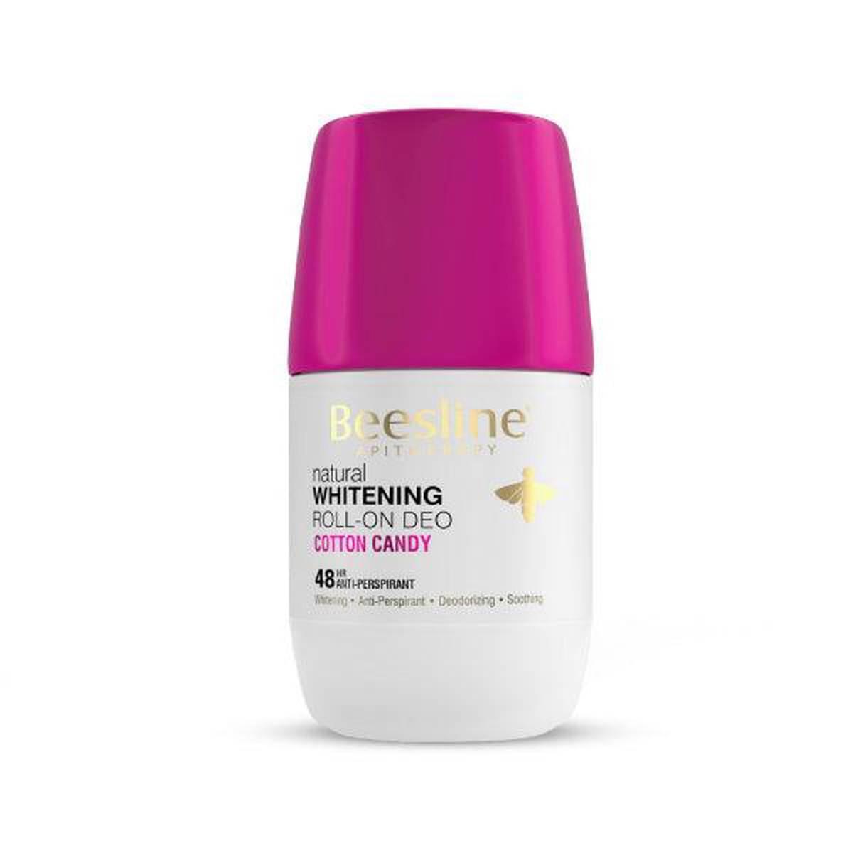 Beesline - Whitening Roll-On Deodorant - Cotton Candy