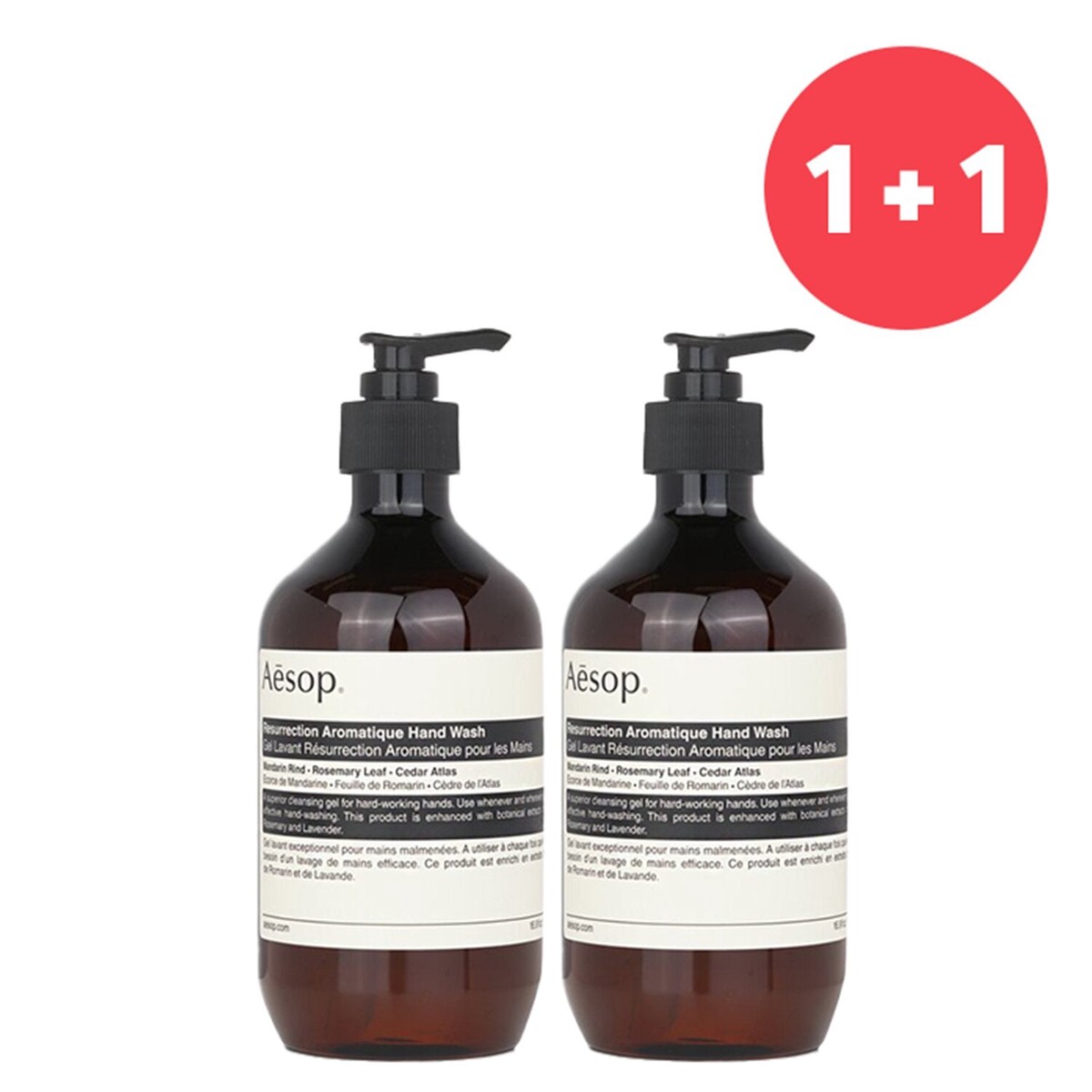 Aesop 11 SetResurrection Aromatique Hand Wash 500ml1799oz