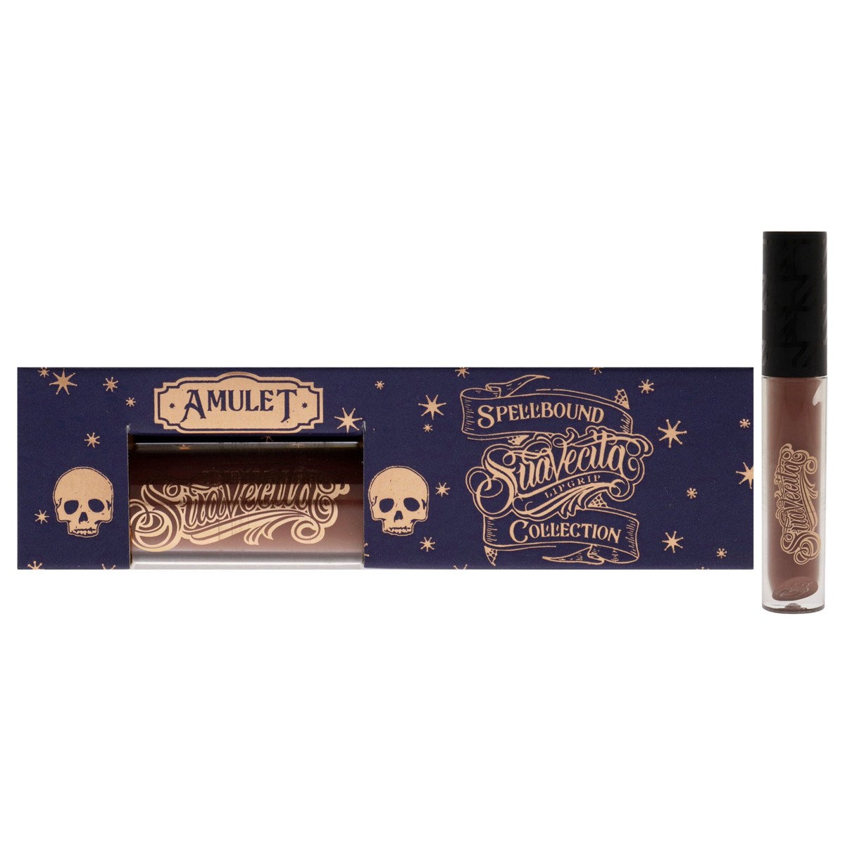 Suavecito Lipgrip Matte Liquid Lipstick - Amulet by Suavecito for Women - 0149 oz Lipstick