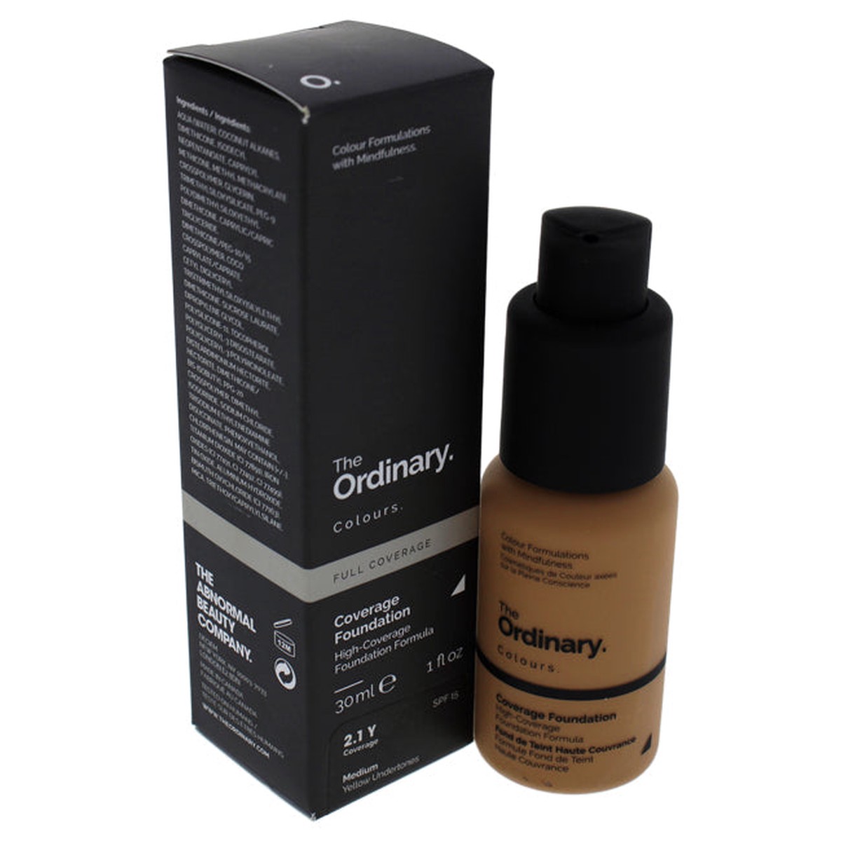 The Ordinary Full Coverage Foundation - 21Y Medium by The Ordinary for Women - 1 oz Foundation