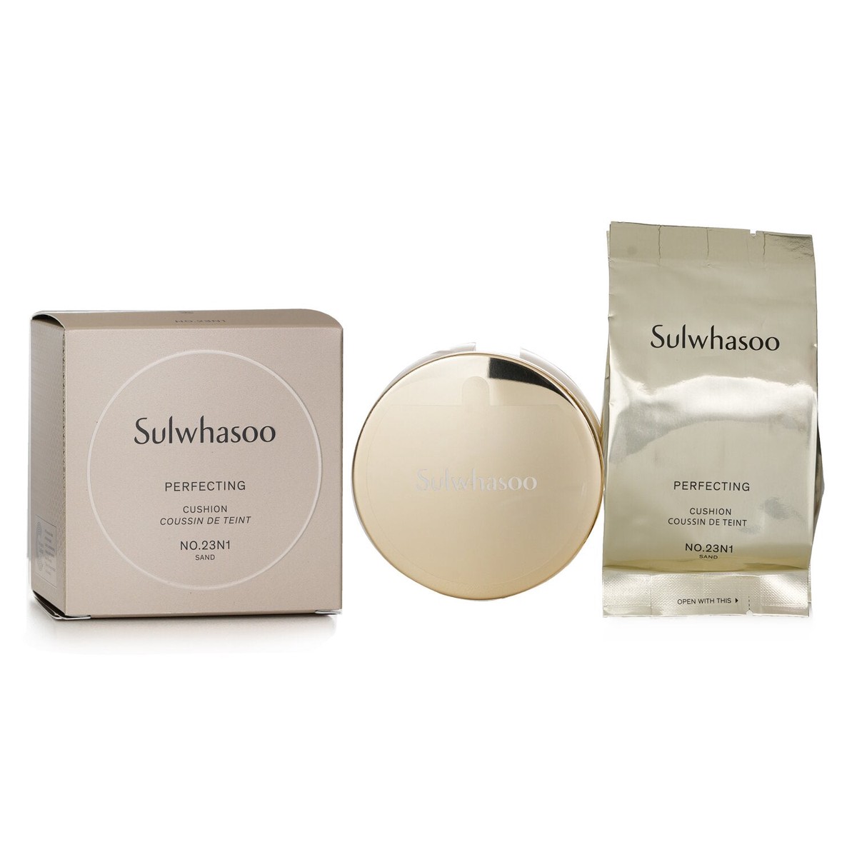 Sulwhasoo Perfecting Cushion - No23N1 Sand 15g x2pcs